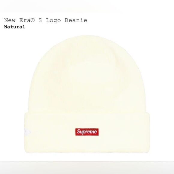 New Era® S Logo Beanie “natural” - Picture 2 of 4